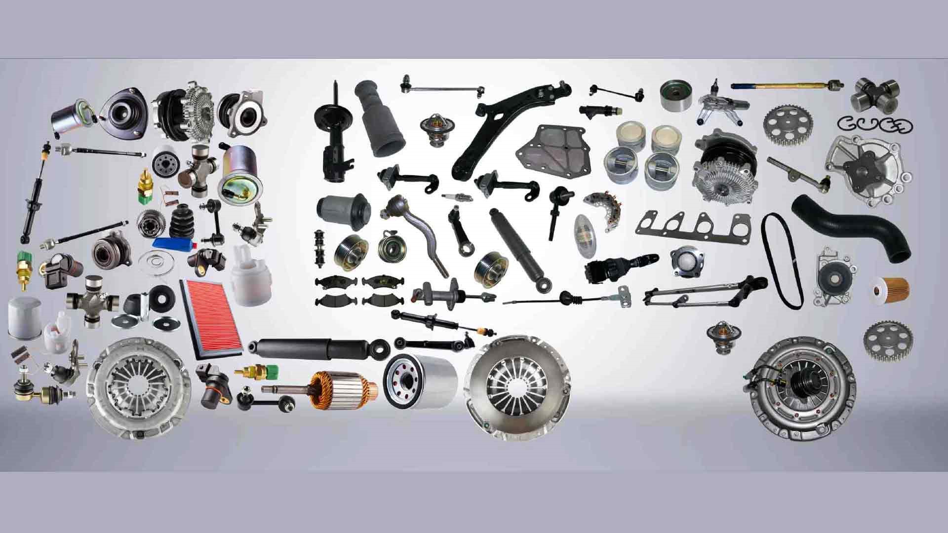 مهمترین قطعات خودرو